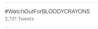 RoxDol's tweet photo. We're doing good :) 

#WatchOutForBLOODYCRAYONS https://t.co/JwDU4wOBV2