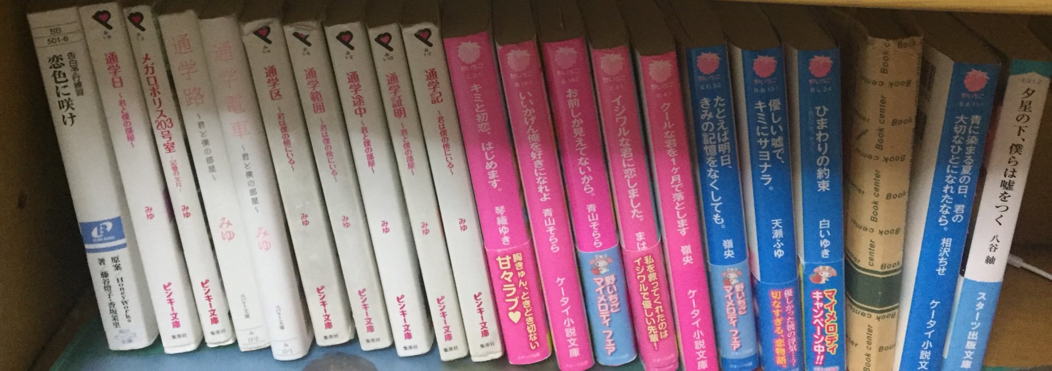 ট ইট র 日向なぎ 野いちご作家 りーとくん神推し 私のケータイ小説たち ピンキー文庫は全部みゆさん