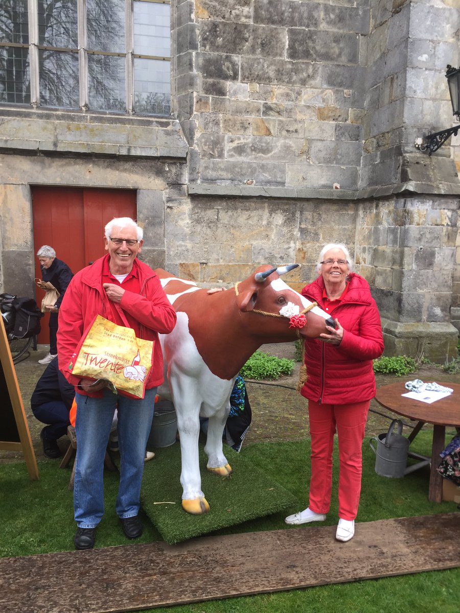 Winnaars van de Streekmarkttas #streekmarkt #Delden. Het kan nog tot 15.00 uur.