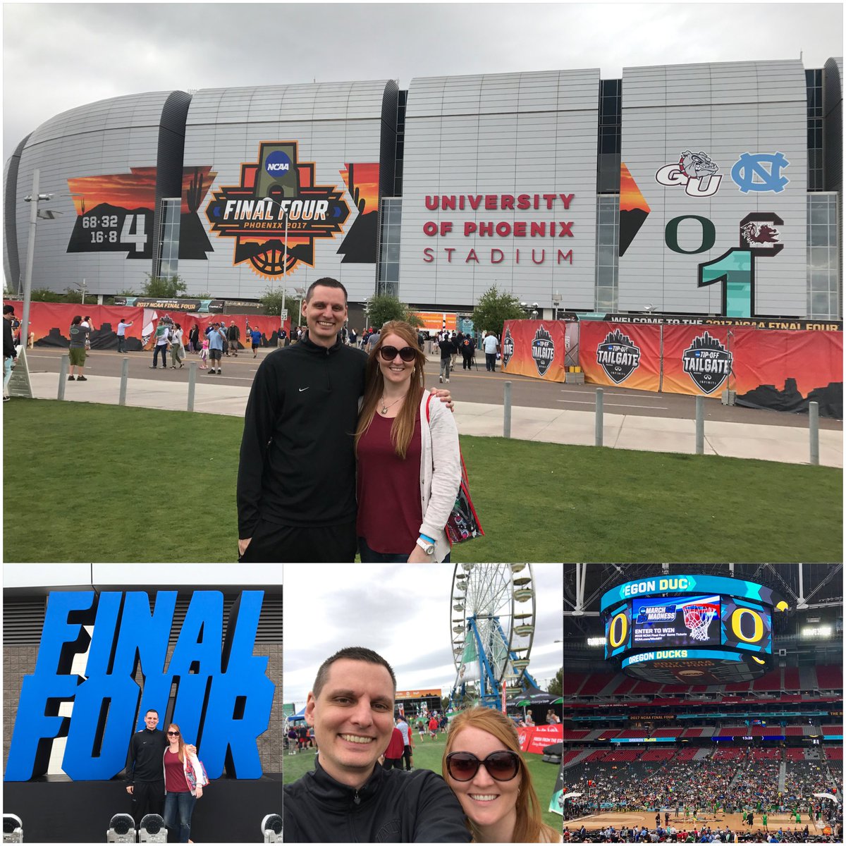 Such a fun day yesterday celebrating #FinalFourWeekend! 🏀#Phoenix2017