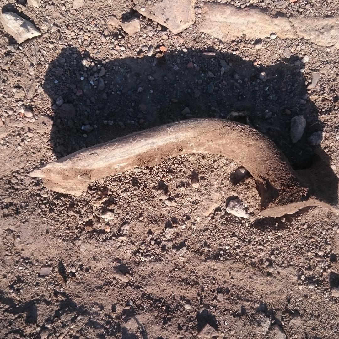 Assos'ta antik yaşamdan günümüze ulaşabilen yaşam emareleri, çanak çömlek parçaları. <a href="/gelibolu2015/">Tuncay Yılmazer</a>