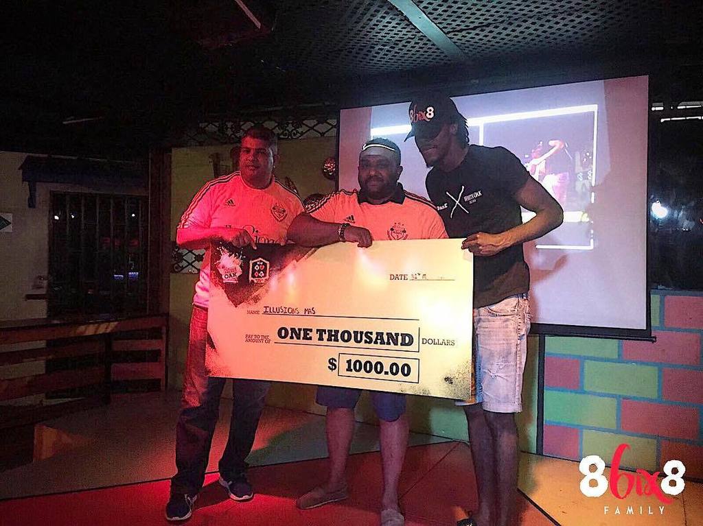 86ix8Family's tweet photo. Congratulations to the first side to defend their home turf @illusionsmas in our #AFACtour ♣️♦️♠️❤️ see you in the… https://t.co/5cRBsb1rDi https://t.co/OFcrvdaiim