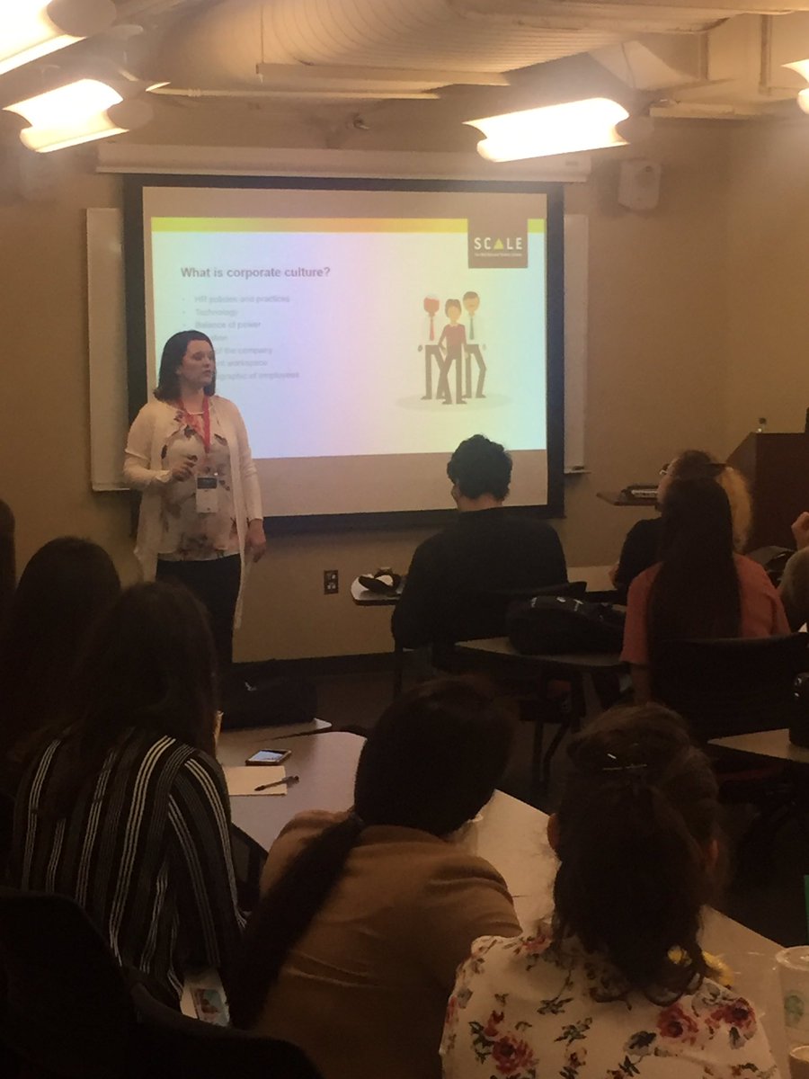 ASID's tweet photo. Today at the Student Summit - Emily Strain presents Workplace Strategy: Approaching the Workplace Through Human Centered Design #asidscale https://t.co/8xnbUbuM5y