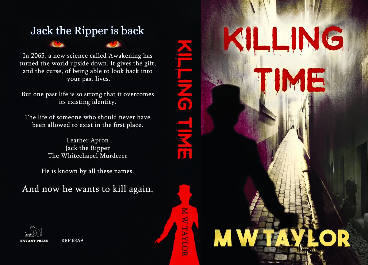 At last my new book, 'KILLING TIME' is out on Amazon... Worldwide!!! #jacktheripper