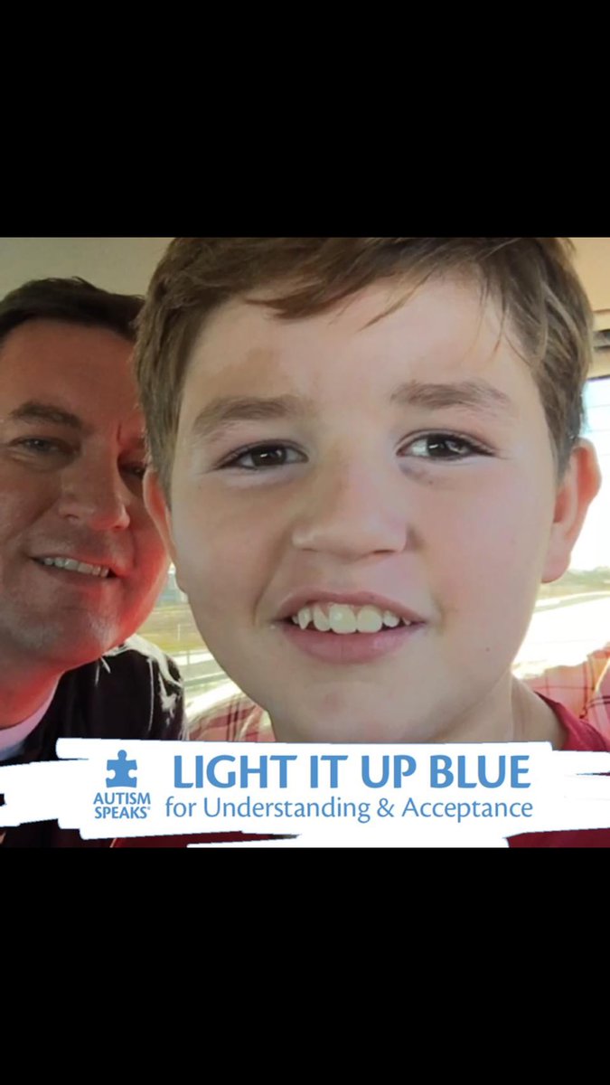 dustinchorne's tweet photo. April is autism awareness month and I am lighting it up blue for Easton. #autismawarenessmonth #acceptance #lightitupblue https://t.co/OL2QlhRwjU