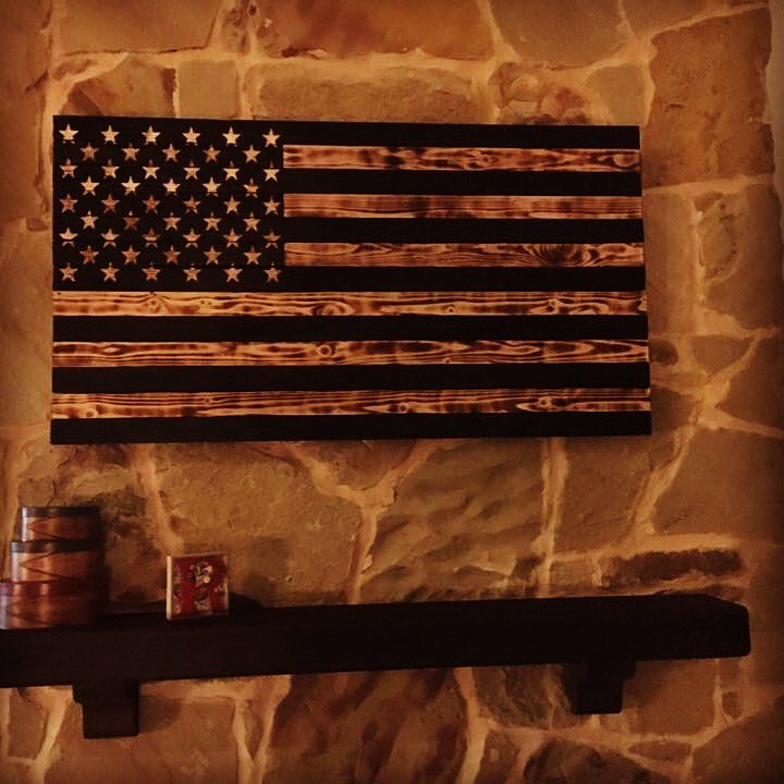 FreedomflagsUS's tweet photo. @POTUS FreedomFlagsUS would be honored to send you a wood burnt/hand carved piece of Freedom made by a veteran to hang in the White House https://t.co/6w81LxfaWo