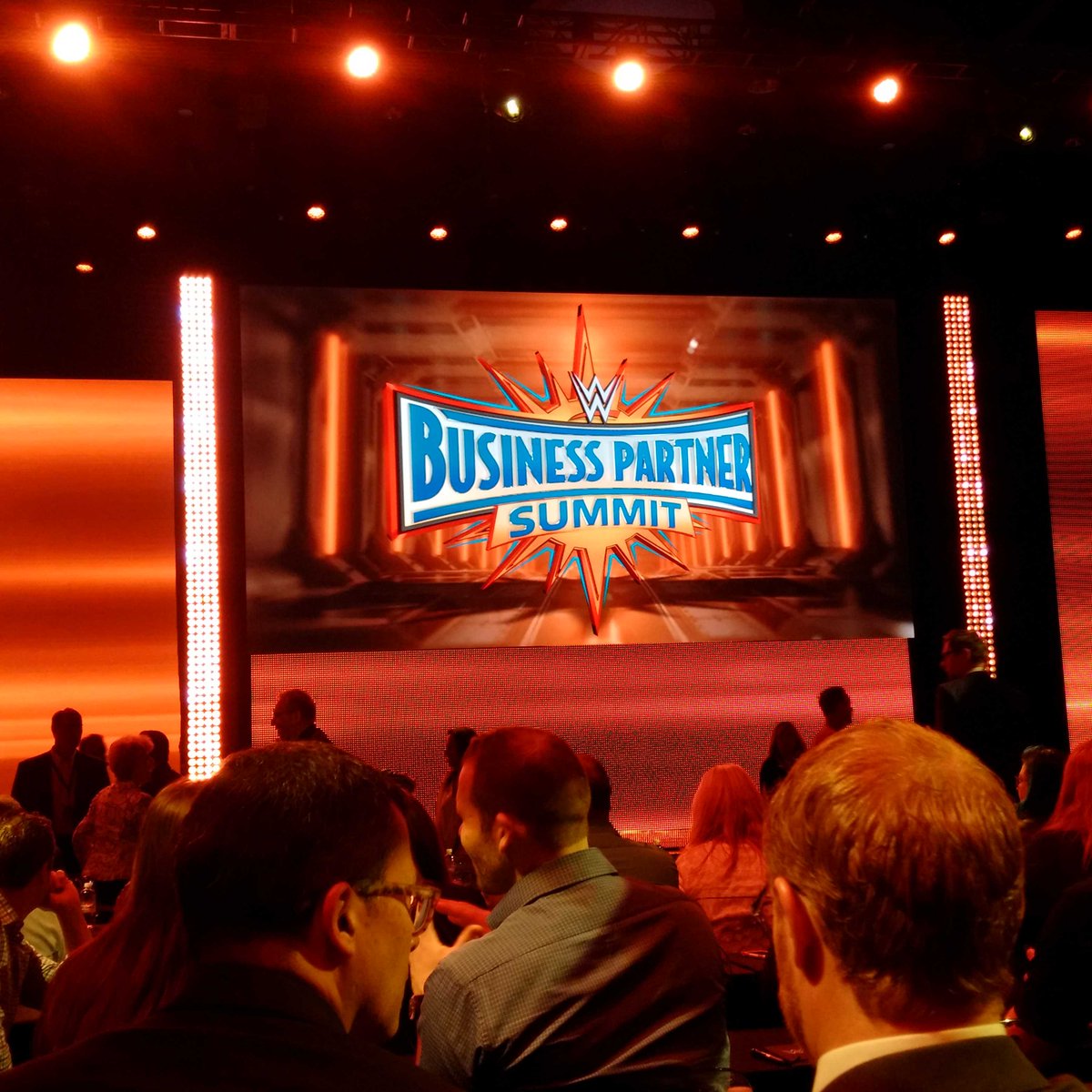 CommDynamics's tweet image. Great hearing about what @WWE has in store for the future #WM33