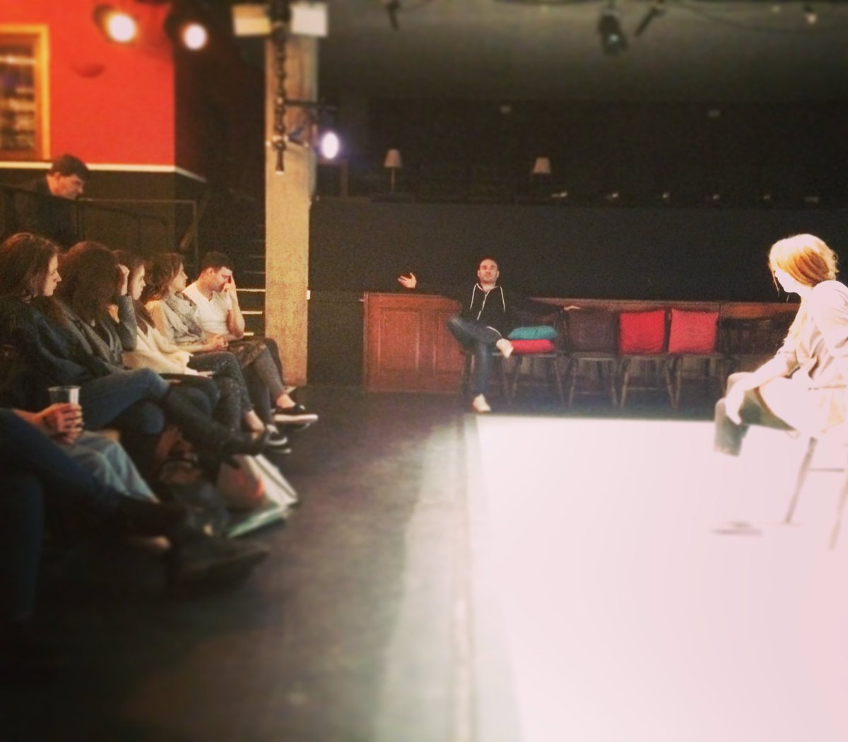 lgbtqarts's tweet photo. Also - a really interesting discussion in our @lgbtqarts post-show on LGBT narratives, progress in queer theatre &amp; who gets to write what https://t.co/XuaMmnLFs9