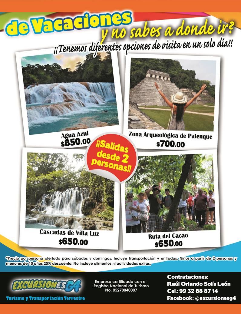 ExcursionesG4's tweet image. Bienvenidos a Tabasco