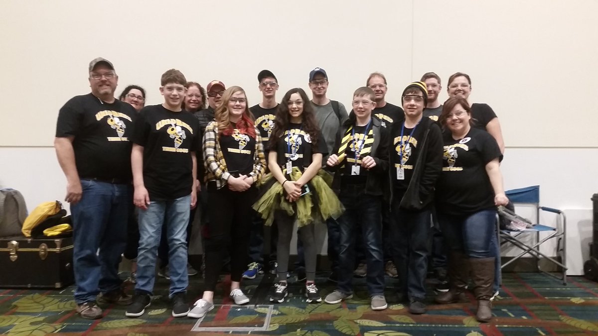 Great job Wild Bees, mentors and families.  We had a great time in Iowa.