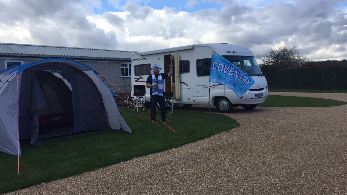 Arrived ready for Wembley! #PUSB #CCFC