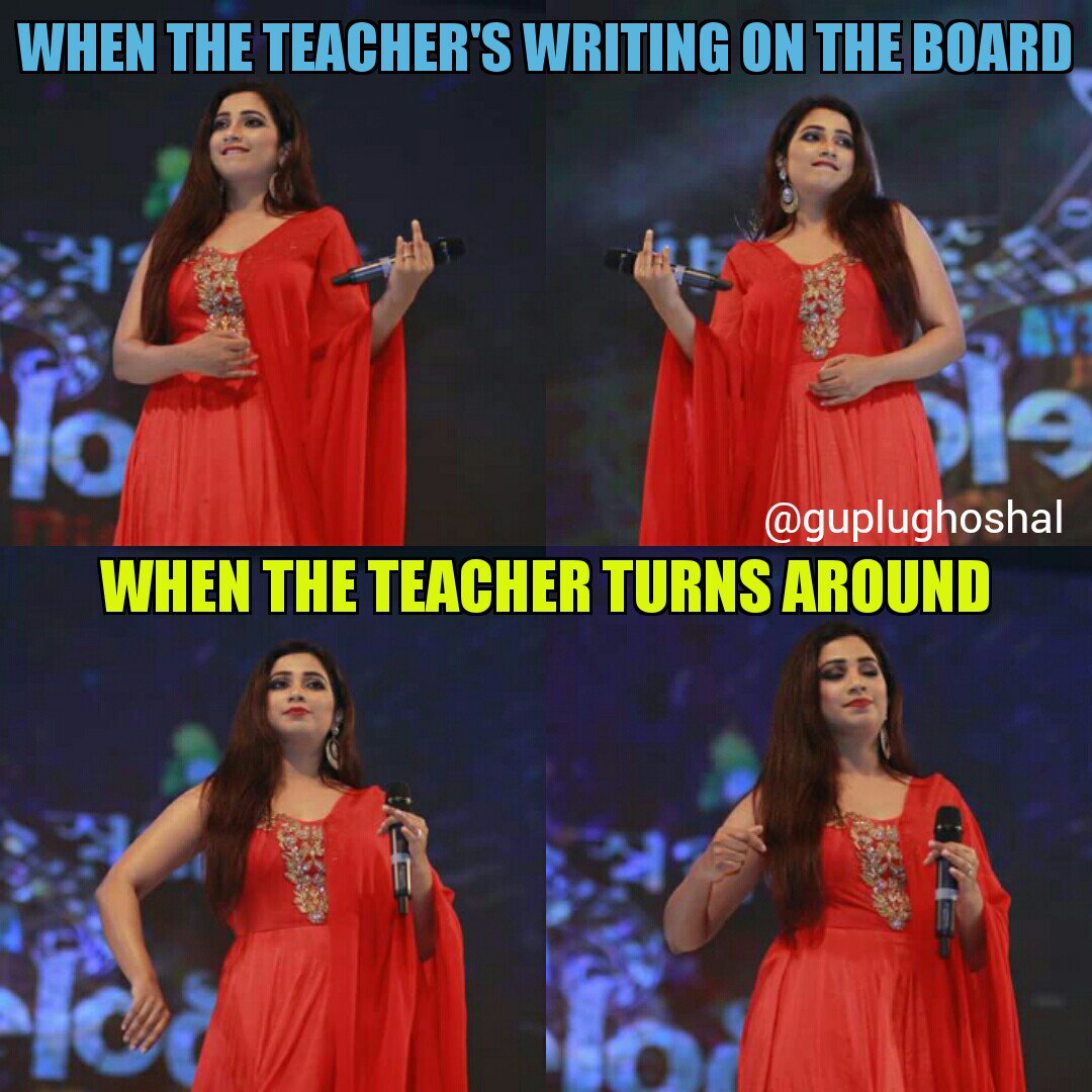 GupluGhoshal's tweet photo. School time memories be like... 😜
#BeingGuplu #Gupluism #Shreyaism #BeingTunna #BeingJhimli 😉 https://t.co/z5v3INx0mI