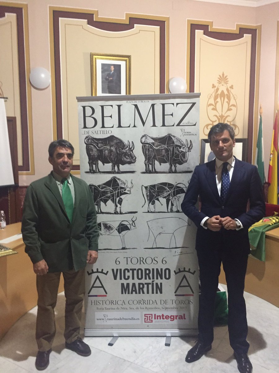 BelmezTaurino's tweet photo. Bueno pues ya de manera oficial, la ganaderia qué vendrá a la feria de septiembre será la de @victorinotoros a través de @taurinadebuendi RT https://t.co/SWpxwsgoWv
