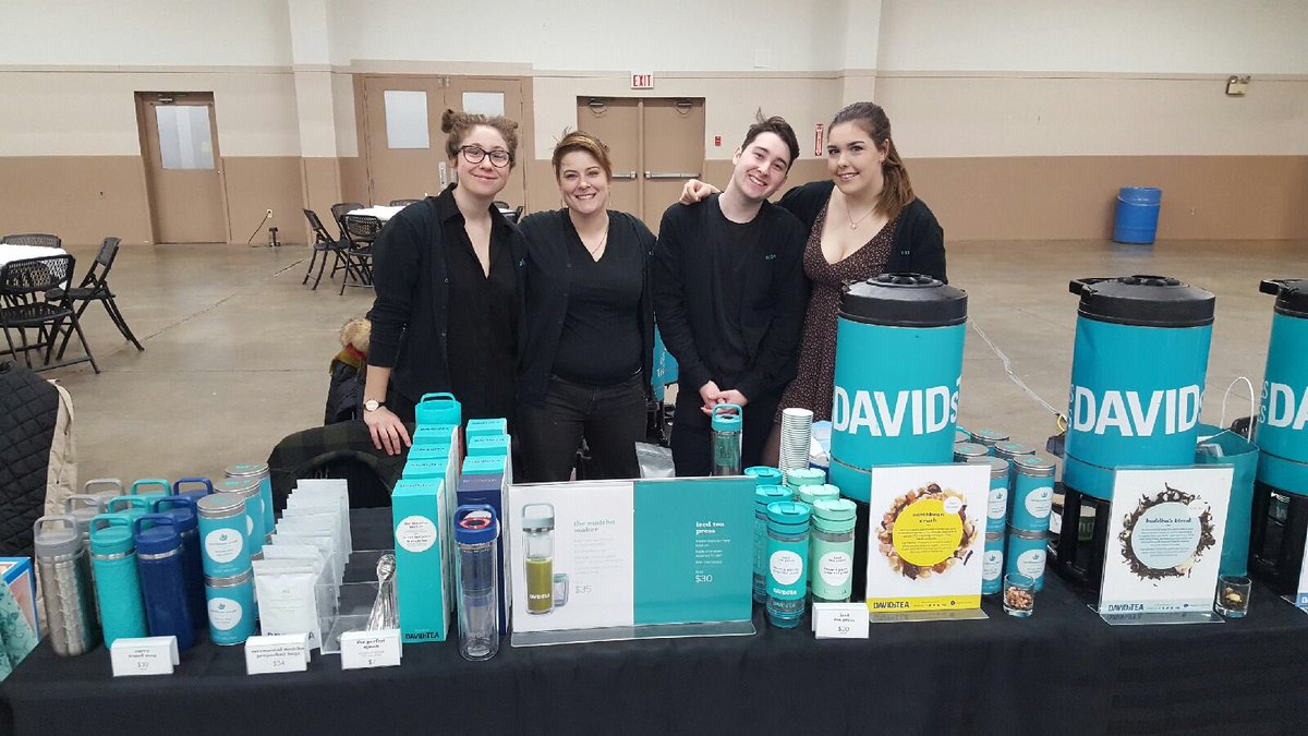 DAVIDsTEA's tweet photo. We're excited to be at the @HalifaxTeaFest today! #hfxteafest https://t.co/FWC55hEs15