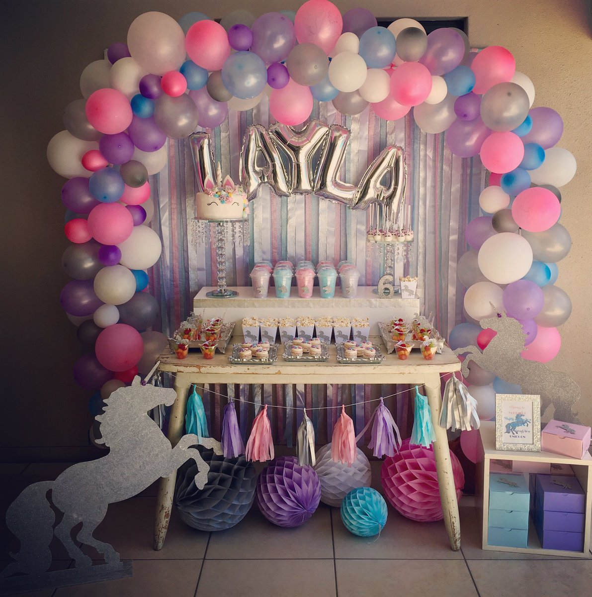 eld_sa's tweet photo. Unicorn Dessert Table for Layla's 6th Birthday! #unicorn #unicornparty #unicorndesserttable #eventplanner #brackenfell #capetown #eldsa https://t.co/PLJMdfq0xo