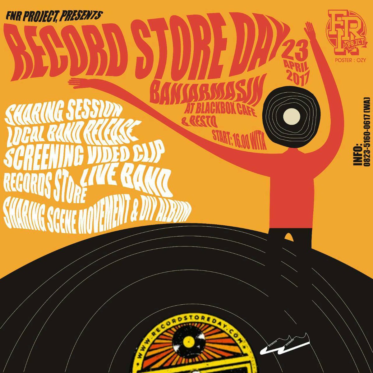 Selebrasi south Borneo record store day #RSD17