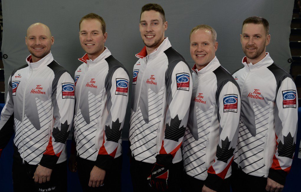 TeamHoman's tweet photo. Good luck @TeamGushue! Us and #36MStrong 🇨🇦 cheering for you all week. Embrace that home crowd again. Enjoy the show, Edmonton! #FWMCC2017 https://t.co/SKV8fNnvRE
