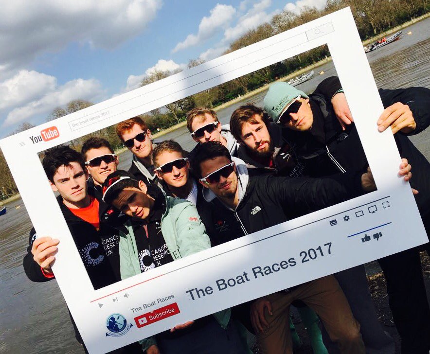 theboatrace's tweet photo. NEWS ▶️| The Cancer Research UK Boat Races to be streamed LIVE on @YouTube for the first time: https://t.co/pKrcQBm1tJ https://t.co/g3x4jBXa4S