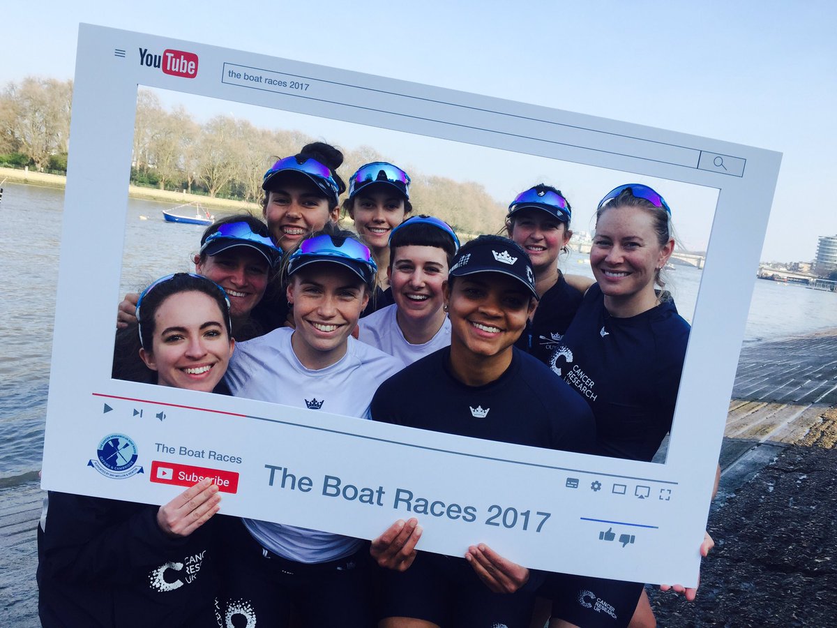 theboatrace's tweet photo. NEWS ▶️| The Cancer Research UK Boat Races to be streamed LIVE on @YouTube for the first time: https://t.co/pKrcQBm1tJ https://t.co/g3x4jBXa4S