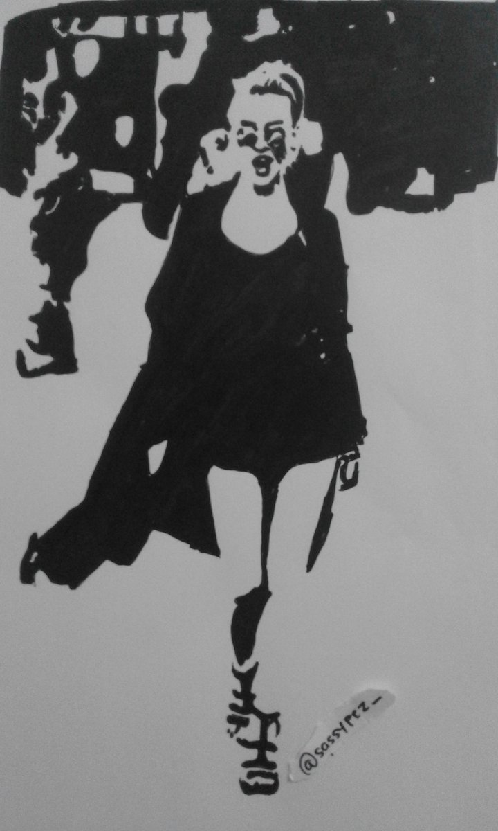 jadesonly's tweet photo. @LittleMix I drawn your face tho 😂💕 what do you think perrie? @LittleMix

(i only used pentlepen and blackpen 😂😂) https://t.co/jOKt8UaN2F