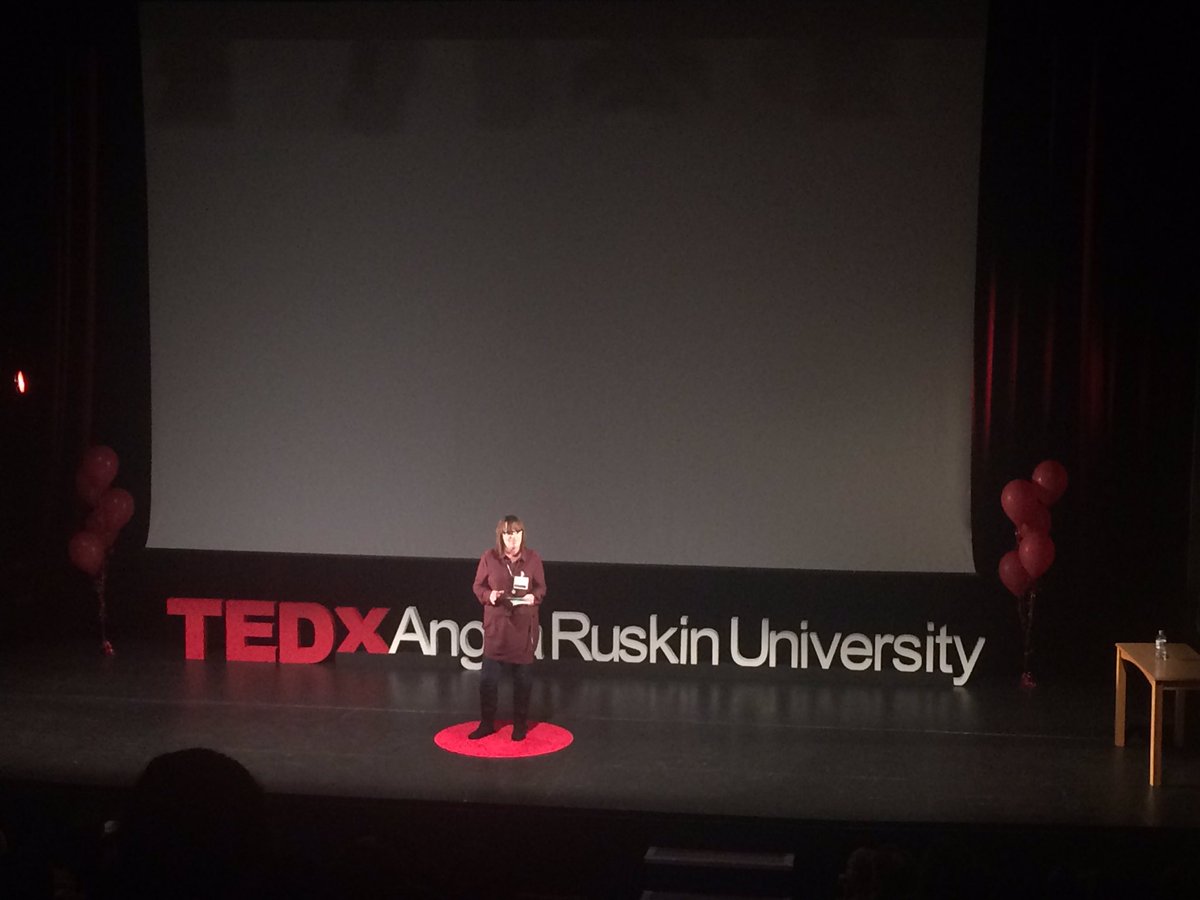 TEDxARUni's tweet photo. Lisa-Marie Dixon with her talk Inspiration is Often Disguised #TEDxARU https://t.co/Zd3FmqLnpm