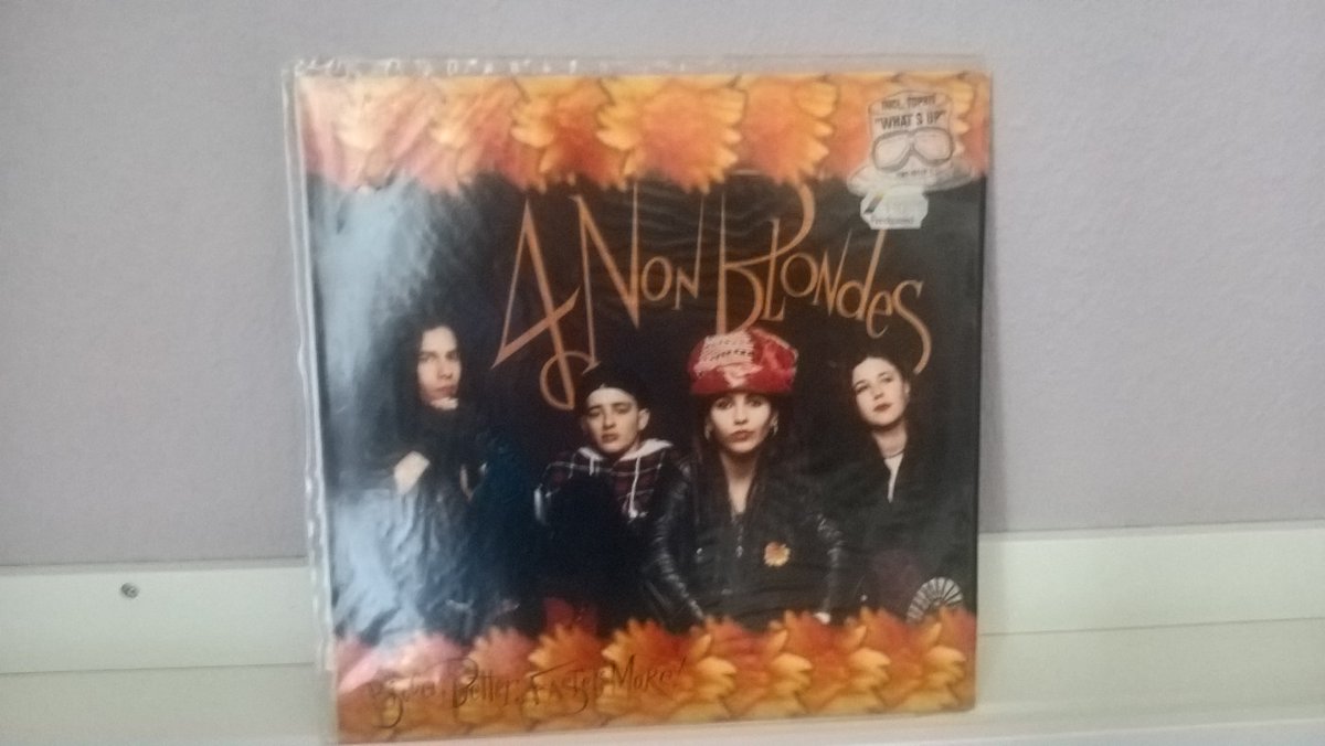 MusicIsVinyl's tweet photo. What's up? #4NonBlondesMy #RecordCollection from A-Z#Vinyl https://t.co/WlT9PDpPXh