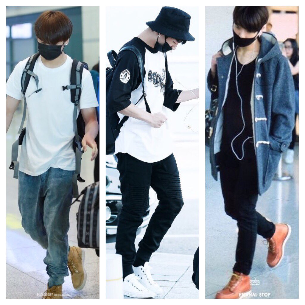 Jungkook Pics On Twitter Jungkook Airport Fashion