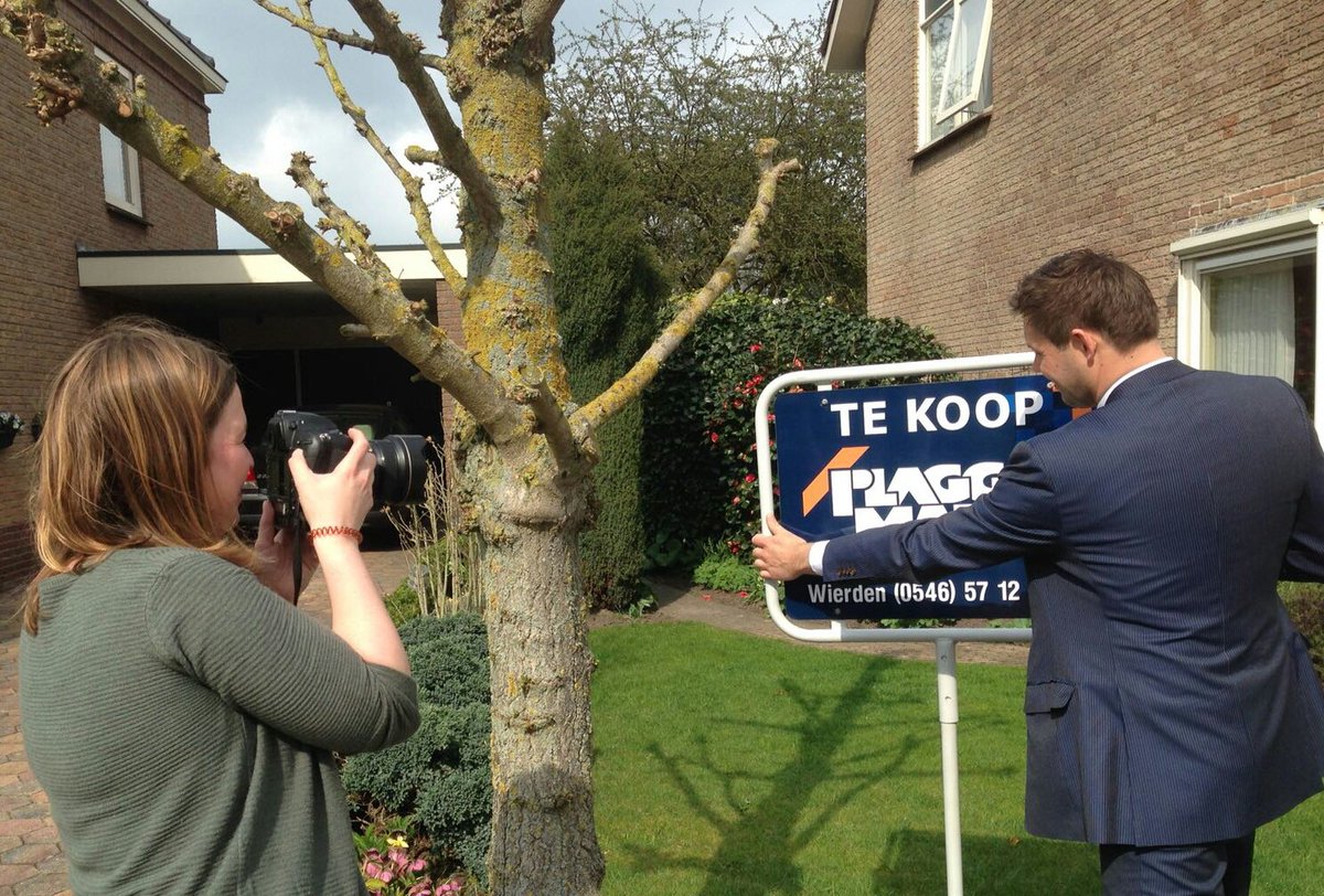 Vandaag een leuke photoshoot gedaan met de mensen van <a href="/Plaggemars/">Plaggemars Makelaars</a> #wierden