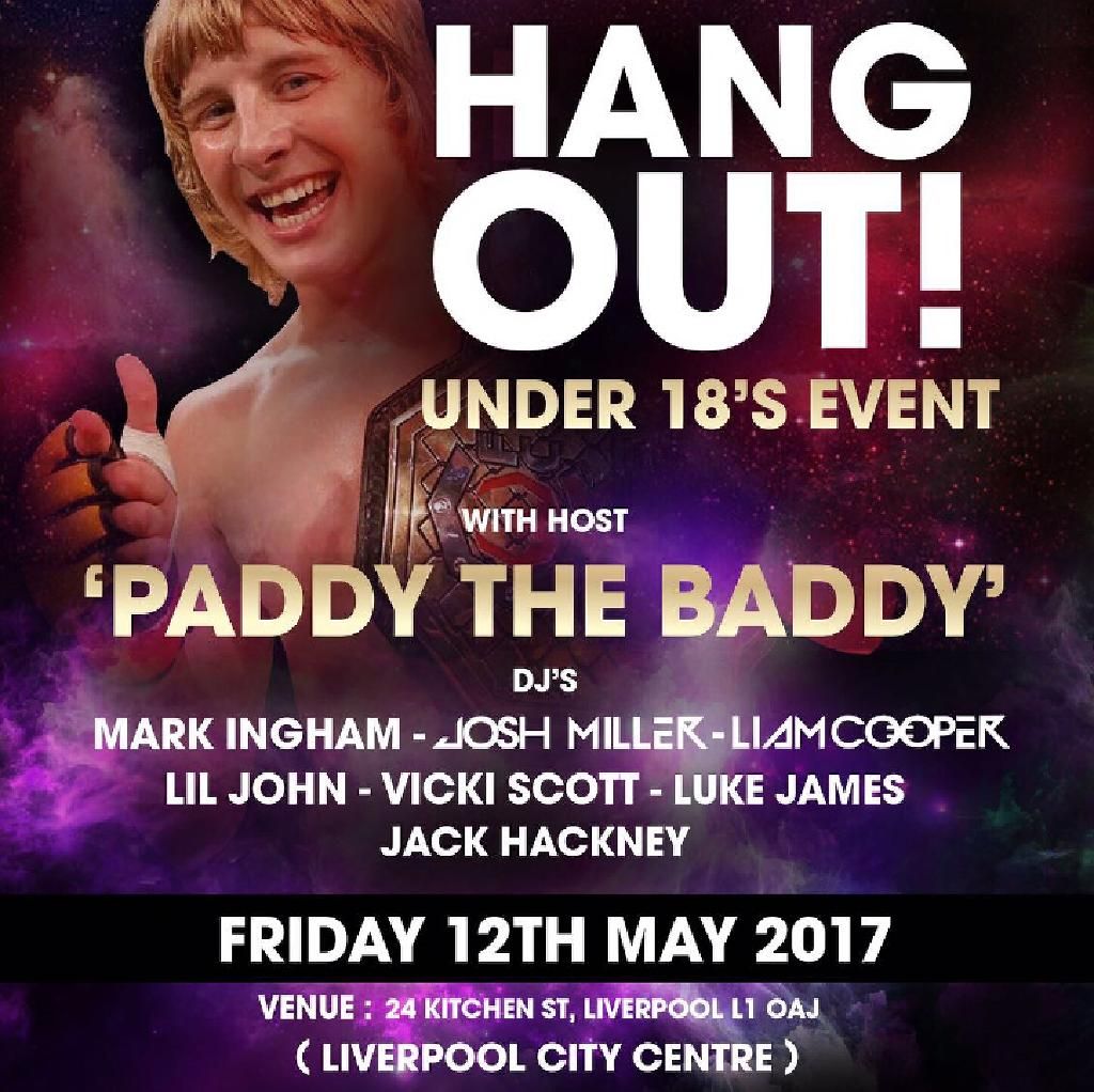 HangoutLpool's tweet photo. Liverpool's Best Under 18's Event 

Venue 24 Kitchen Street 

No Alcohol On Sale 

Age 13-18 | 6-10.30pm

https://t.co/k1nw3oVObR https://t.co/vmobCRhI2F