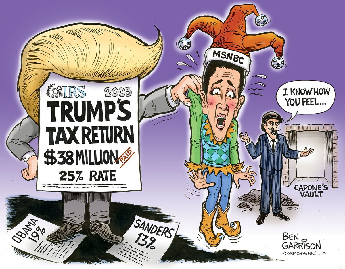 GrrrGraphics's tweet photo. #aprilfoolsday on #MSNBC with #RachelMaddow where fools gather every day! #TrumpWon #cartoons https://t.co/Oj98iIxEAZ https://t.co/TohdtirqWX