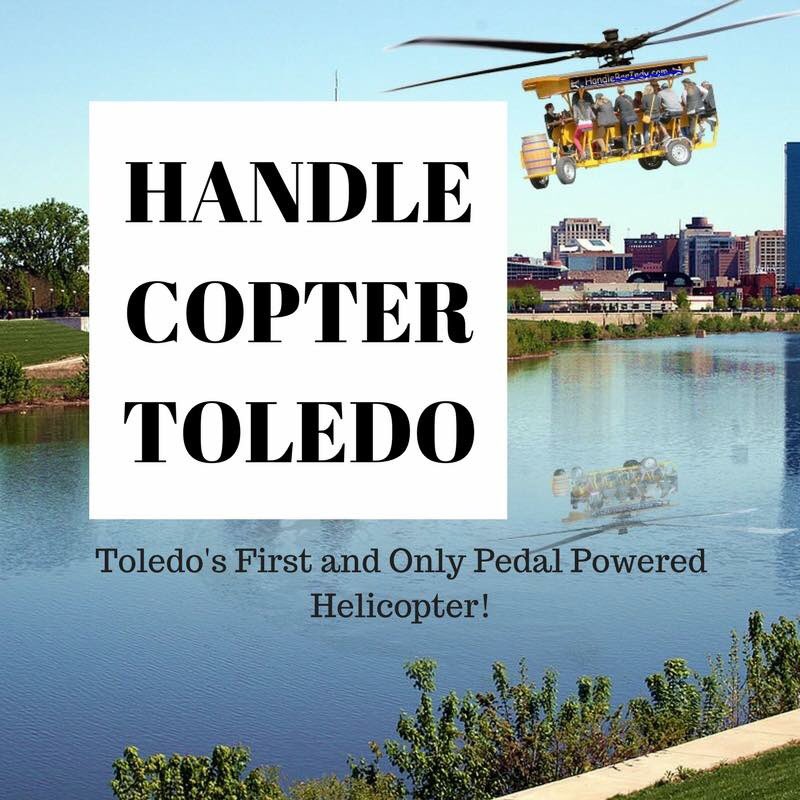 DowntownToledo's tweet photo. The latest innovation coming to #downtowntoledo. Just don't stop peddling...
@HandleBarToledo https://t.co/WPa2duPtVh
