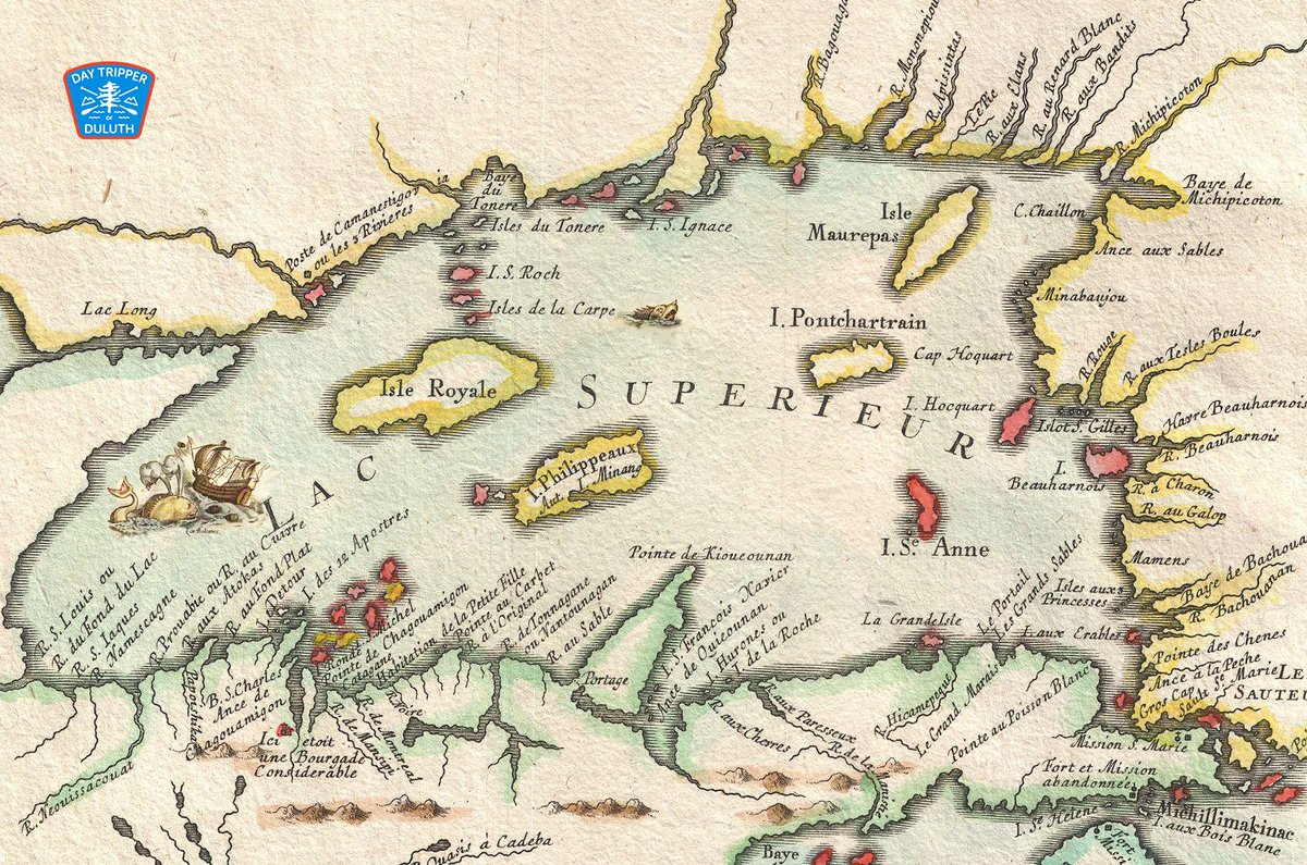 DayTripperDLH's tweet photo. Found a map while free diving a shipwreck that proves whales have been in @LakeSuperior for some time now. More at https://t.co/QX2i3tf5BT https://t.co/BUE3kKkjzH