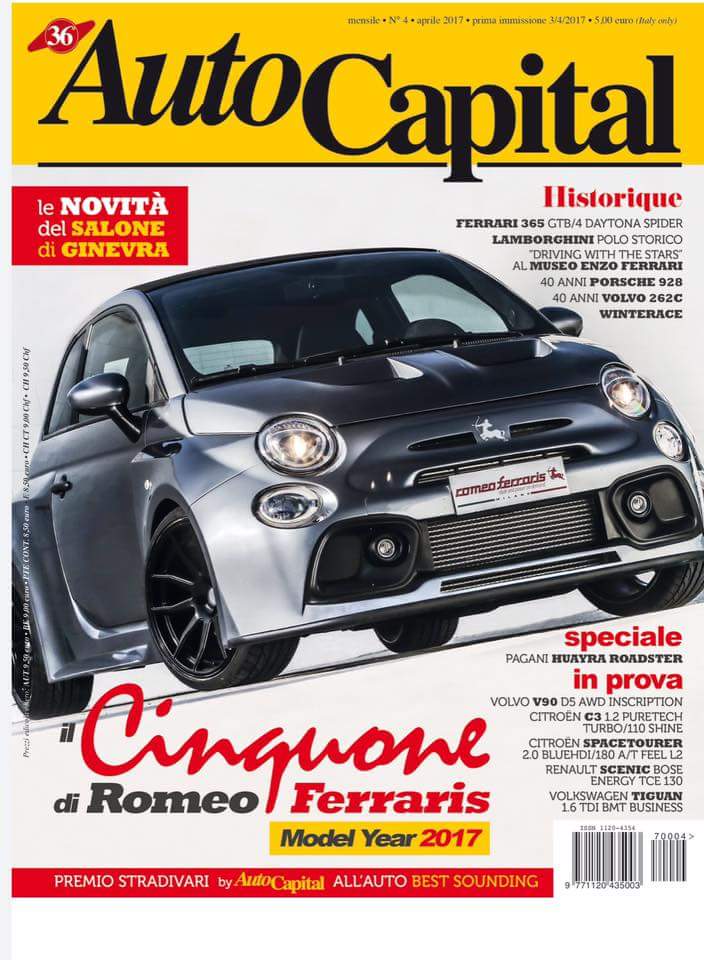 AutoCapitaI's tweet photo. Il mitico #Cinquone di @RomeoFerraris è protagonista della copertina del nuovo numero di AutoCapital. https://t.co/SZCQhxiQLE https://t.co/cutKzLnSEX