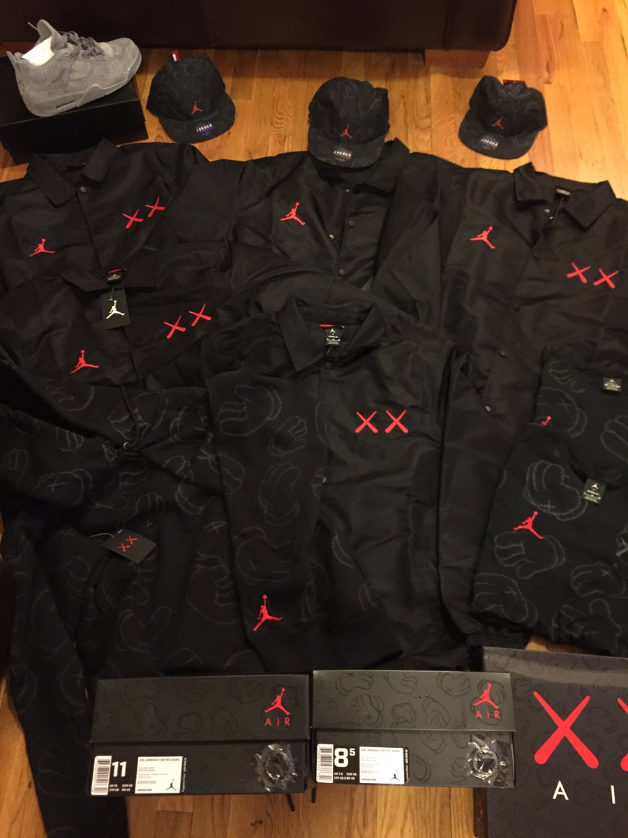 jordan x kaws jacket