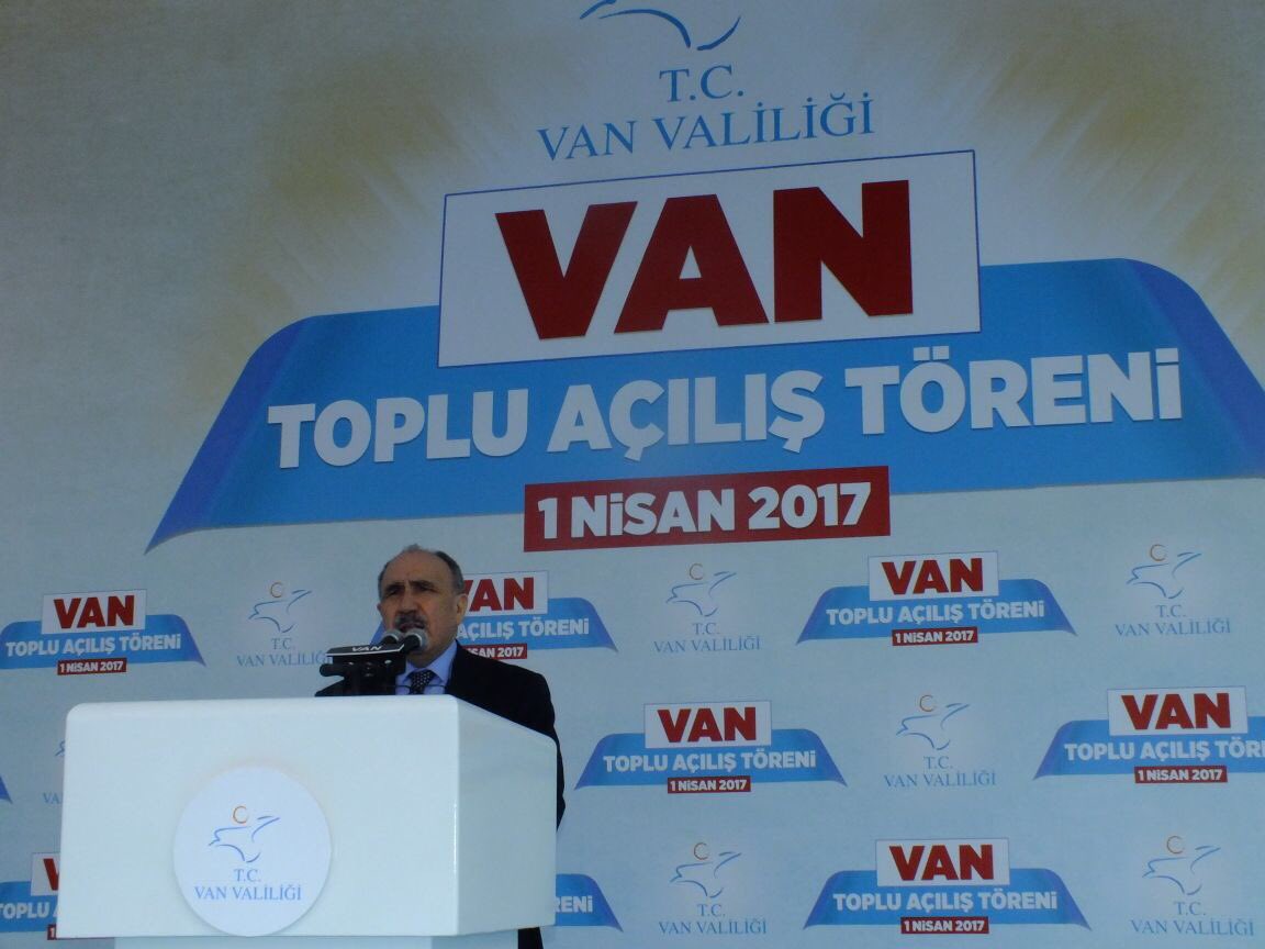 Van'a kazandırılan 117 proje ve 1,5 milyar liralık tesislerin açılışını Sn Başbakanımız ve Bakanlarımızın katılımıyla gerçekleştirdik