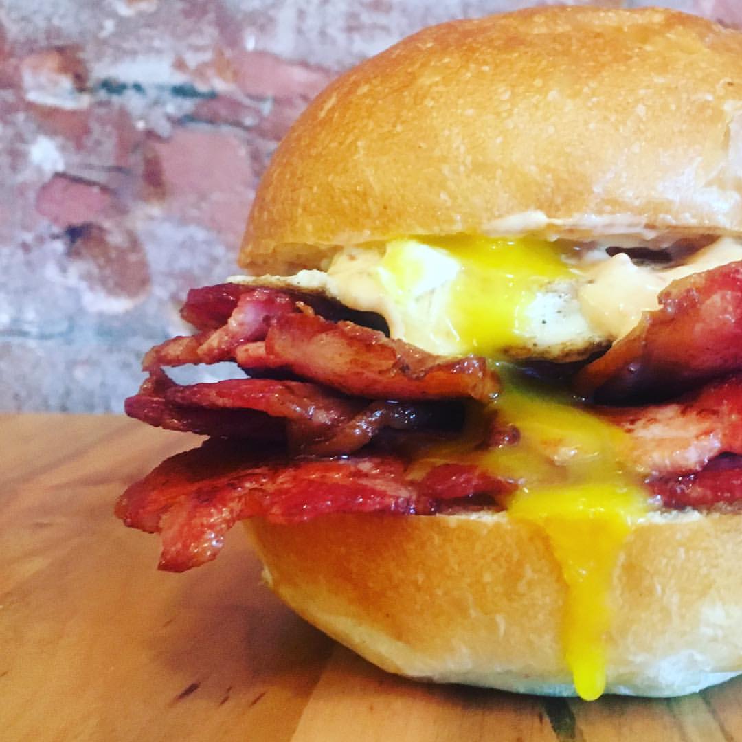 BitesNSightsTO's tweet photo. Good morning. If you really loved bacon. You'd go to Rashers April 13 / May 11 for bacon washed down with craft beer https://t.co/IJTZbdrx9A https://t.co/hmWv9j5uCy