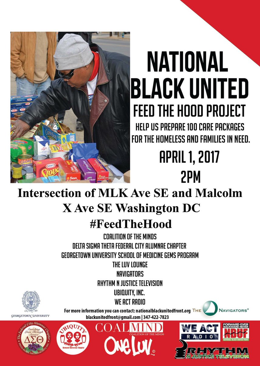 Today is the day... but there's still time to give! Check out @blackunitedfront for details on how to participate!
#FeedTheHoodProject