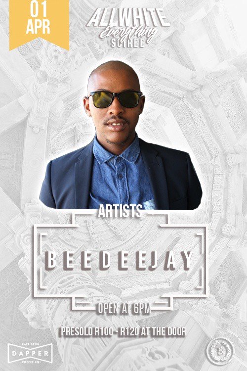 Bee_Deejay's tweet photo. Tonight: All White Everything at Dapper Coffee Co. On set 8PM 🎈 https://t.co/7qiFDRYYY8