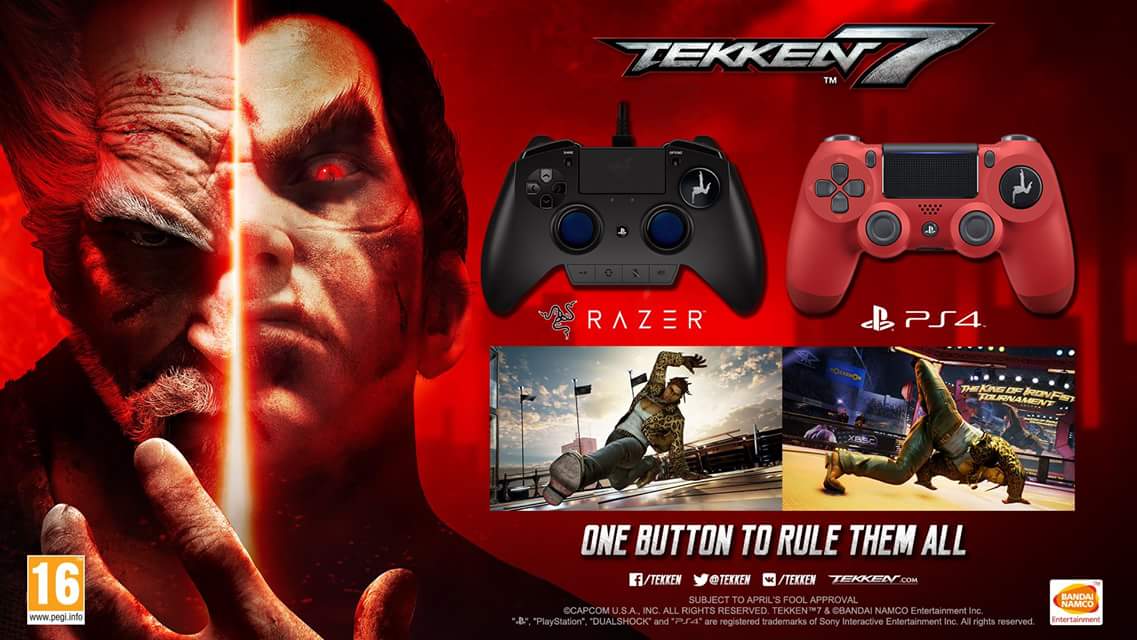 blande bevæge sig møde BANDAI NAMCO EUROPE on Twitter: "Get the BRAND NEW Tekken Eddy controller  and start button mashing to crush your opponent with ease ;)  https://t.co/s9QBHQqjIF" / Twitter