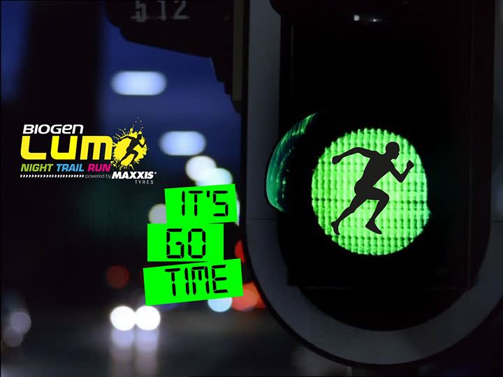 Be part of the biggest night #LumoTrailRun in the world. 

Enter the <a href="/BiogenSA/">Biogen</a> 5 or 8.5km trail run now!
When: Thur, 6 Apr
Where: <a href="/CyclePark/">PwC Bike Park</a>