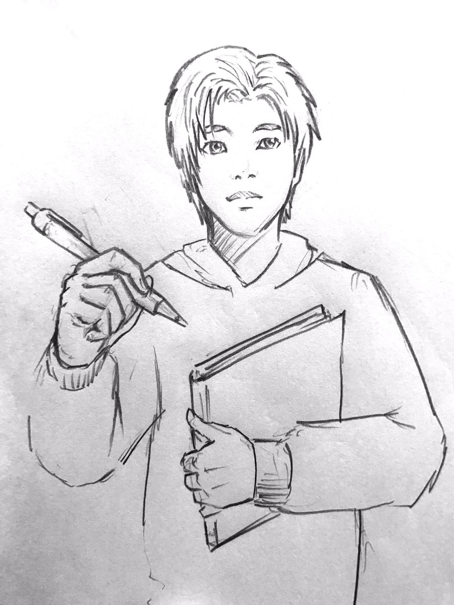 自画像描いてと言われたから描いてあげた 