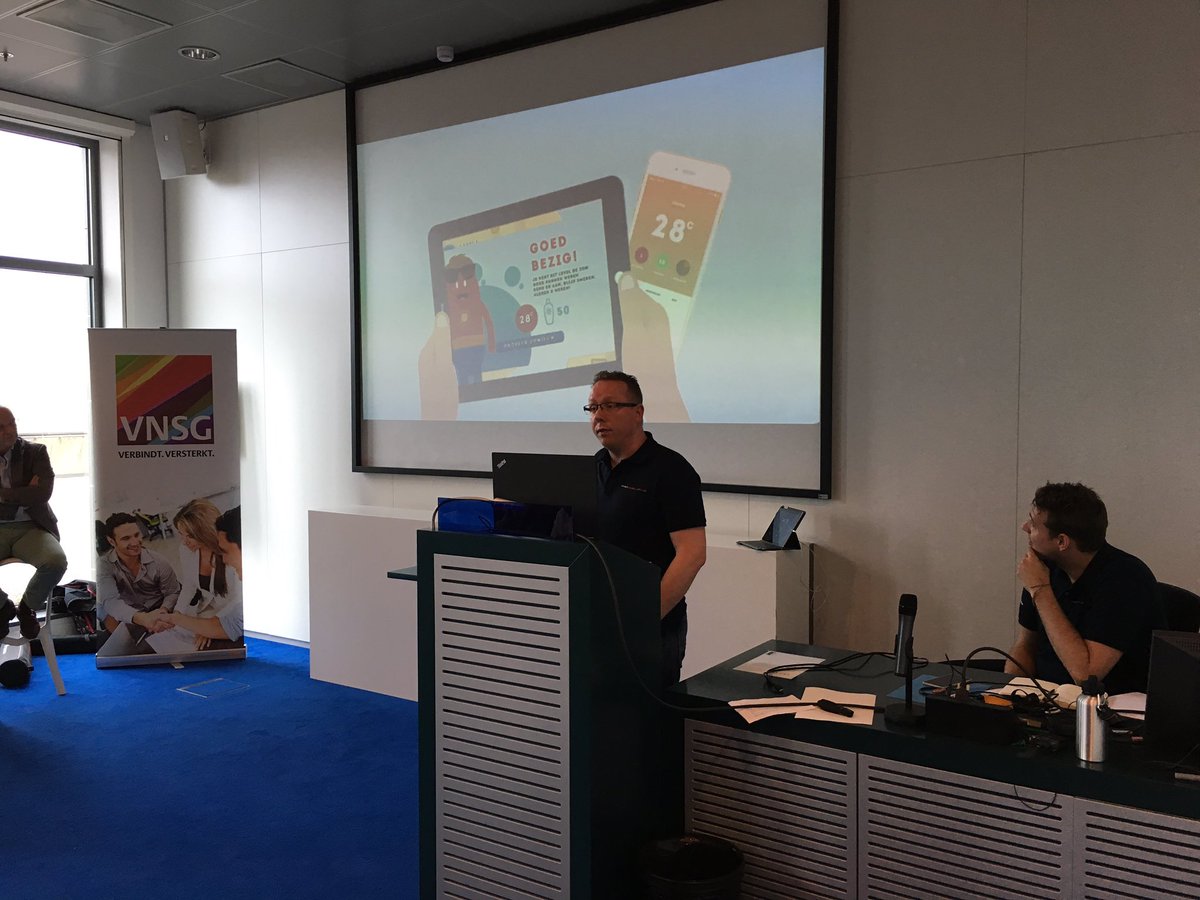 tbroek's tweet photo. Finals #Code4Good hackathon #SAPnl #VNSG. Battle of teams @SAP_Nederland @goldfishict @ProxcellenceNL. https://t.co/bDZTlncoTk