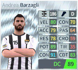 Ho appena acquistato Andrea Barzagli in #dreamleaguesoccer!