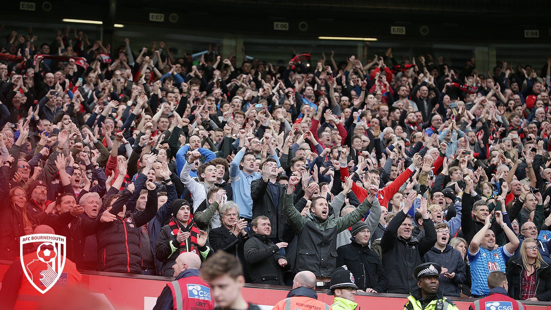 AFC 🍒 on Twitter: "🙌 We'll be backed by around 3,400 away fans at St Mary's today. Safe travels, all! #afcb 🍒 https://t.co/72NkOCHlsT" / Twitter