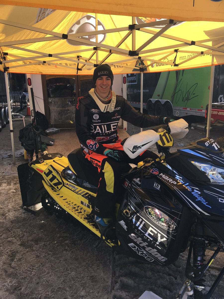 Rock95Barrie's tweet photo. @IsaacStonge is racing in the @CSRAsnowX today @HorseshoeResort ! Come check out the last weekend! https://t.co/3j9mXsaC0r