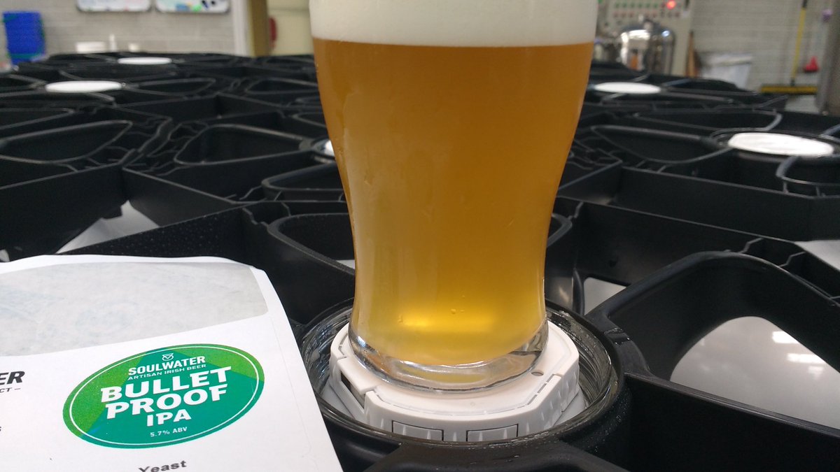 SoulwaterBeer's tweet photo. Super fresh Bullet Proof IPA is now in the cellar in @Tigh_Neachtain Look out for on the bar this evening. #hoursOld #allthehops https://t.co/Th19rx8yuO