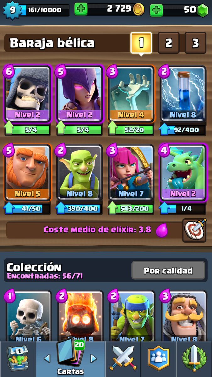 ManjarreDavid's tweet photo. @AnikiloGamer #MiPrimerMazo este mazo lo hice cuando me tocó el esqueleto gigante https://t.co/NsfCwTYo1N
