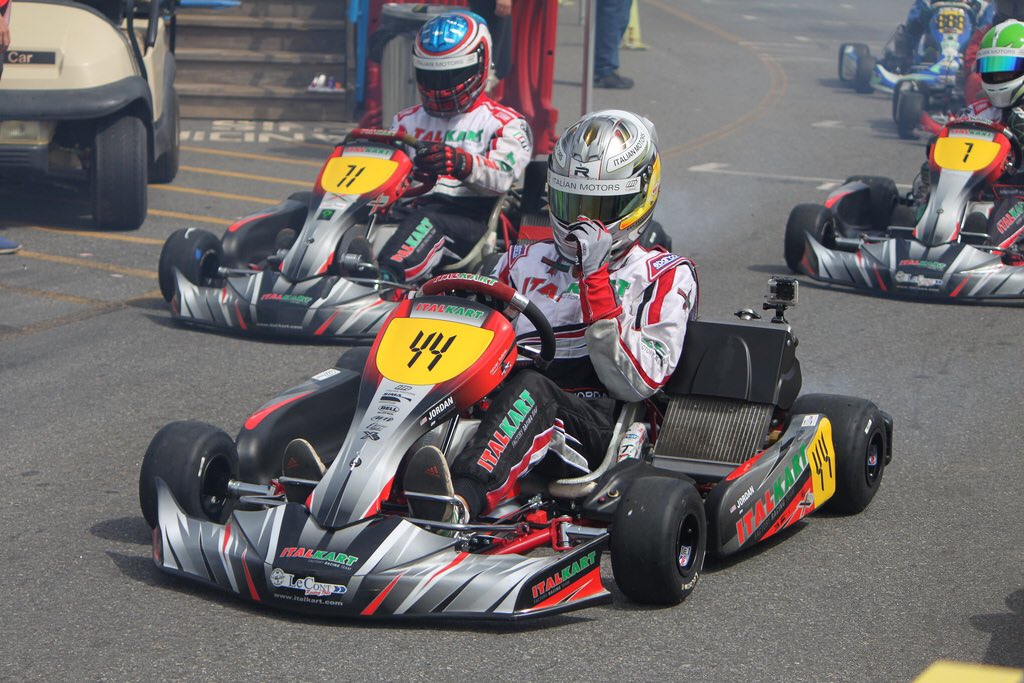 So pumped for the first SIMA race of the year! Looking forward to seeing some familiar faces again 🏎🏎#kartingrocks