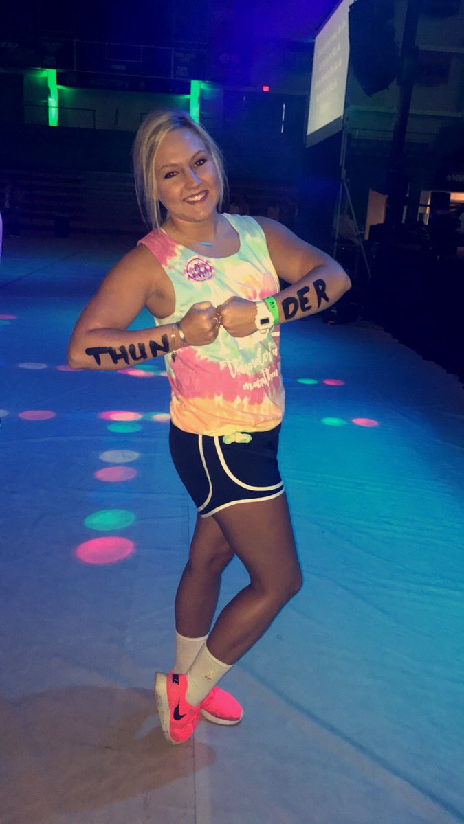 presleylpeyton's tweet photo. It'll always be for you, Rea!!!!  💛🎗💗 #thunder17 https://t.co/ARjc7W1I4g