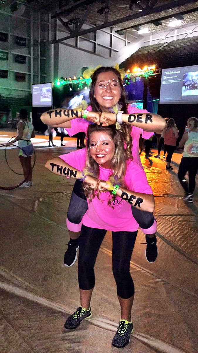 chelseyguidugli's tweet photo. Dance Thunder 17 is underway with 12 hrs of dancing for the kids who can't. Our feet hurt, but it is the kids that keep us going. #thunder17 https://t.co/5A4hDPYKOf